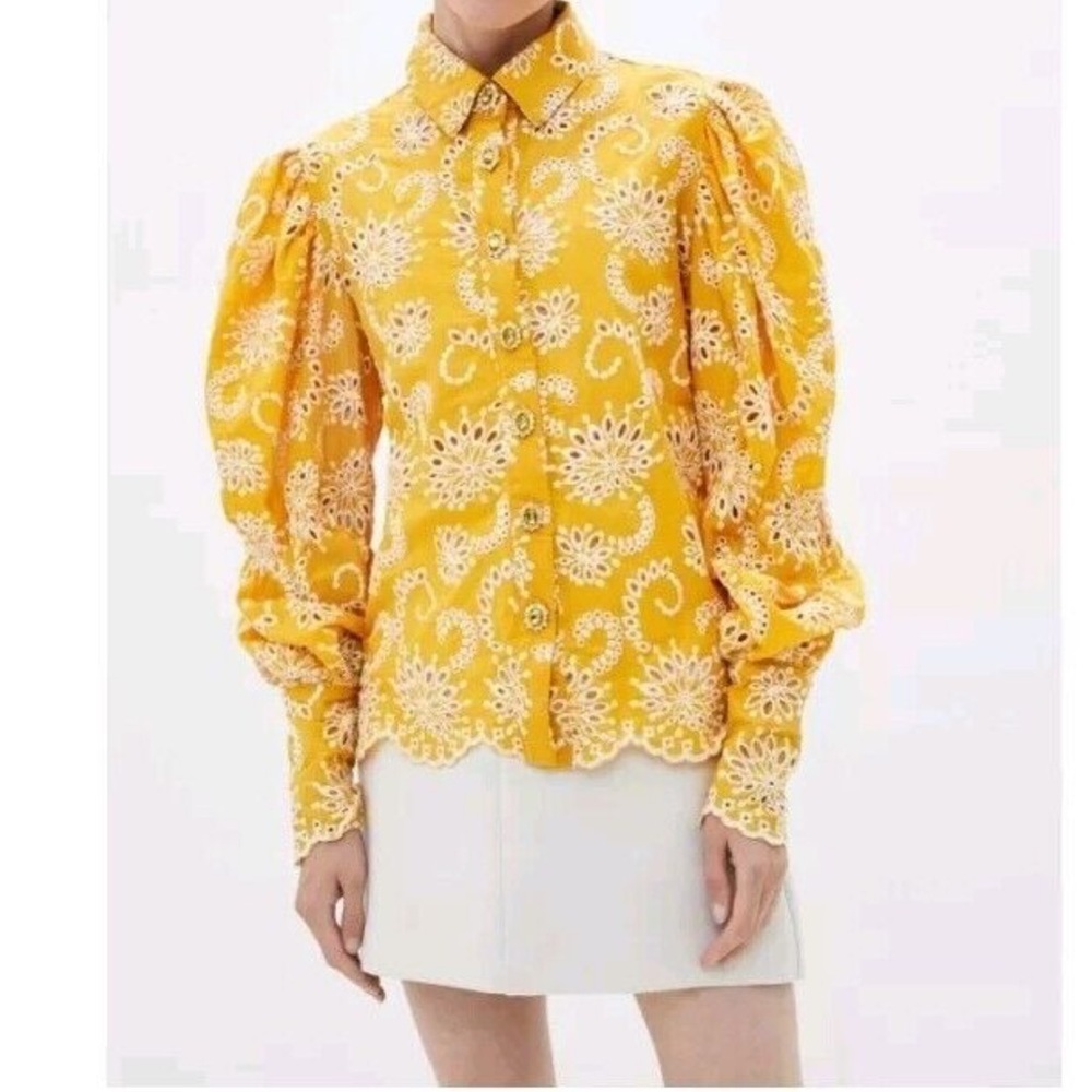 Sister Jane DREAM Broidery Ranch Scallop Shirt